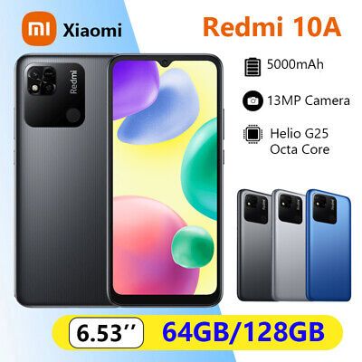 Global Version Xiaomi Redmi 10A 64GB 128GB Smartphone Dimensity 700 6.5" 90Hz DotDisplay 48MP Triple Camera